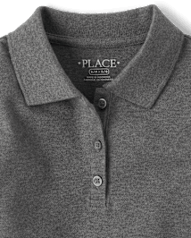 Girls Uniform Pique Polo - Plus