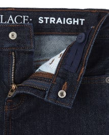 Boys Basic Straight Jeans
