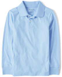 Boys jersey polo clearance
