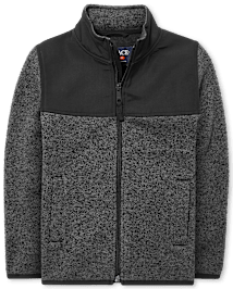 Boys Sweater Fleece Trail Jacket