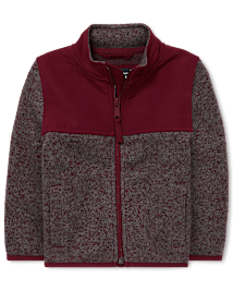 Chandail uniforme en polaire pour bébés et tout-petits garçons