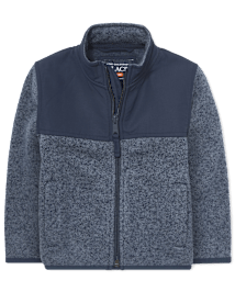 Chandail uniforme en polaire pour bébés et tout-petits garçons