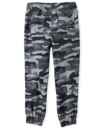 Camo pull on pants top