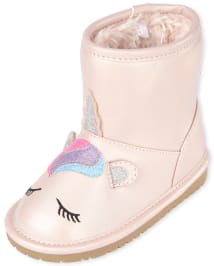 Unicorn fuzzy boots sale