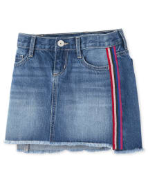 Girls side stripe jeans on sale