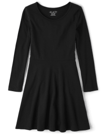 Black dress children's place 2025