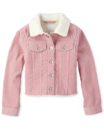 Girls Sherpa Lined Corduroy Jacket The Children s Place CA
