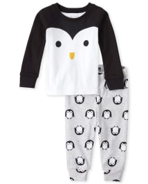 Pyjama en coton a manches longues assorti pour bebe et tout petit garcon H T LUNAR The Children s Place CA