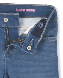 Knit online denim jeggings