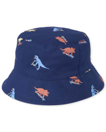 Baby Boys Dino Reversible Bucket Hat | The Children's Place - MILKY WAY