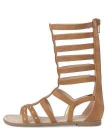 Girls tall gladiator sandals hotsell