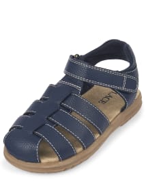 Navy blue on sale boys sandals