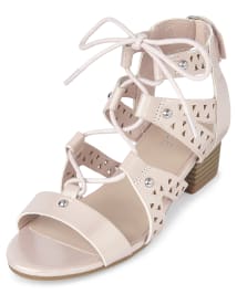 Low heel panel sandals hot sale