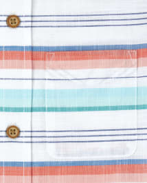 Chemise boutonnée assortie en chambray rayé papa et moi pour garçon
