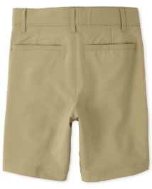  The Children's Place boys Quick Dry Chino Casual Shorts, Flax,  4 US: Clothing, Shoes & Jewelry