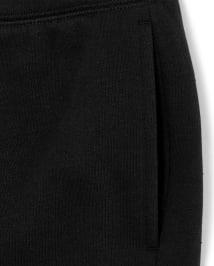 Girls Uniform Active Fleece Knit Jogger Pants 2-Pack