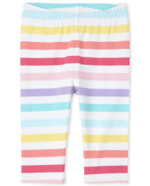 Girls rainbow striped leggings new arrivals