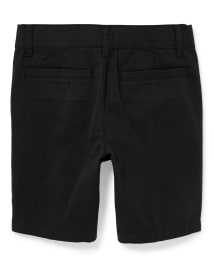 Lot de 2 shorts chino extensibles uniformes pour garçon