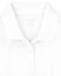 Polo de performance uniforme pour filles