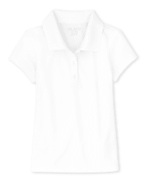 Polo de performance uniforme pour filles