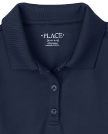 Polo de performance uniforme pour filles