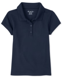 Polo de performance uniforme pour filles