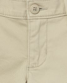 Girls Uniform Skinny Chino Pants 2-Pack