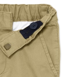 Baby And Toddler Boys Uniform Skinny Chino Pants 2-Pack
