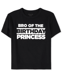 T-shirt graphique assorti pour anniversaire de famille pour garçons