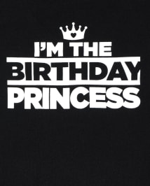 T-shirt graphique assorti pour anniversaire de famille pour bébé et toute-petite fille