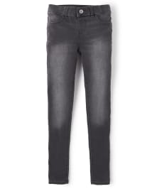 Girls Super Soft Knit Denim Jeggings LT ECLYPSE WASH The Children s Place CA