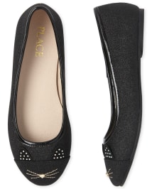 Ballerines chat pour fille