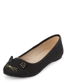 Ballerines chat pour fille