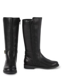 Girls Tall Riding Boots BLACK The Children s Place CA