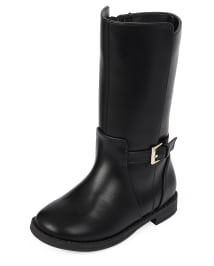 Girls leather riding boots online