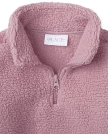 Girlie girl sherpa pullover 2025