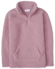 Sherpa top sweater girls