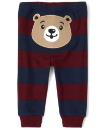 Baby And Toddler Boys Long Sleeve Bear Snug Fit Cotton Pajamas BURGUNDY The Children s Place CA