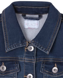 Veste en jean ultra douce pour fille