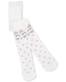 Girls cat tights 2025