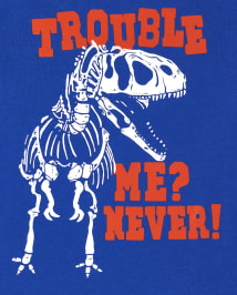 T-shirt graphique Trouble pour bébé et tout-petit garçon