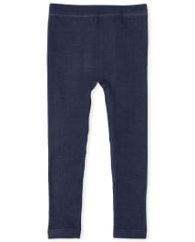 Fleece lined shop leggings girls