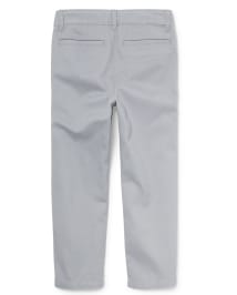 Boys Uniform Stretch Straight Chino Pants