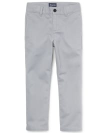 Boys Uniform Stretch Straight Chino Pants