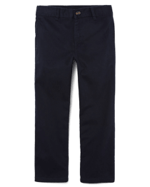 Pantalon chino droit extensible pour garçon