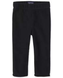 Pantalon en molleton glacier pour toute-petite fille