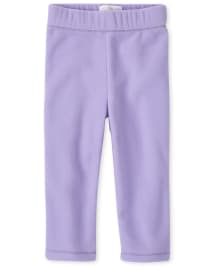 Pantalon en molleton glacier pour toute-petite fille