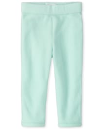 Pantalon en molleton glacier pour toute-petite fille