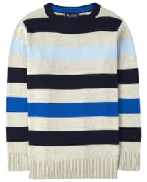 Boys sales striped sweater