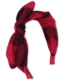 Plaid clearance bow headband